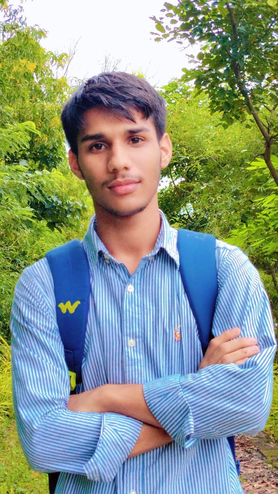 Abhishek Meena portrait background